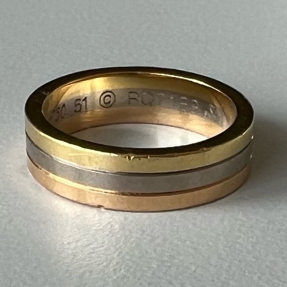 Cartier Vendome Louis Cartier Tone Ring VENDÔME LOUIS CARTIER